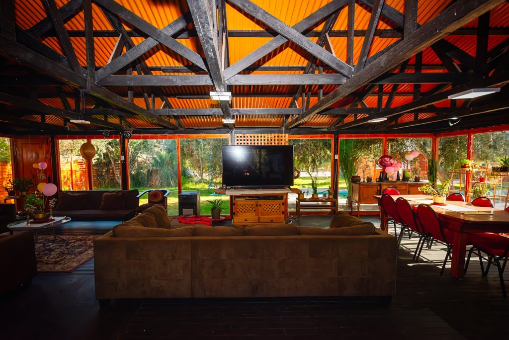 Interior del restaurant Los Herrera