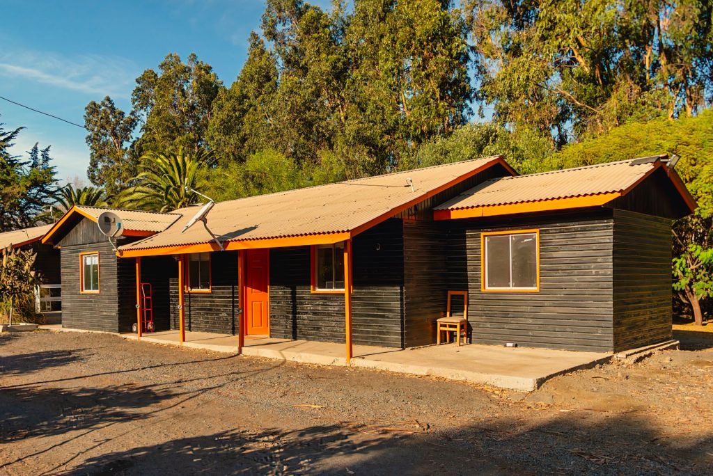 Exterior de las cabañas Los Herrera